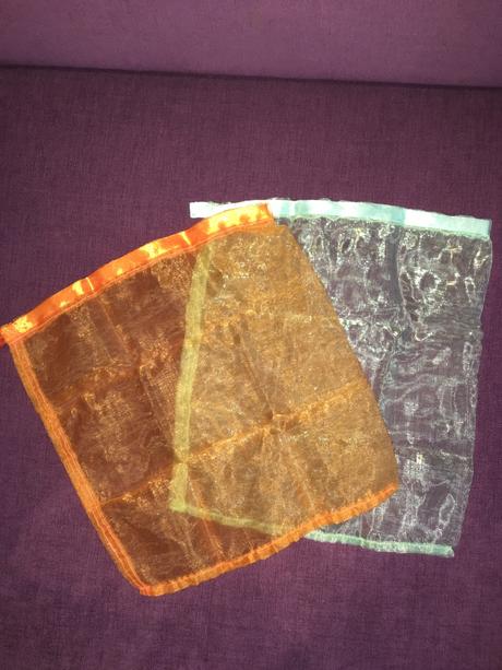 Organzové pytlíčky na ovoce a zeleninu (7ks+obal),