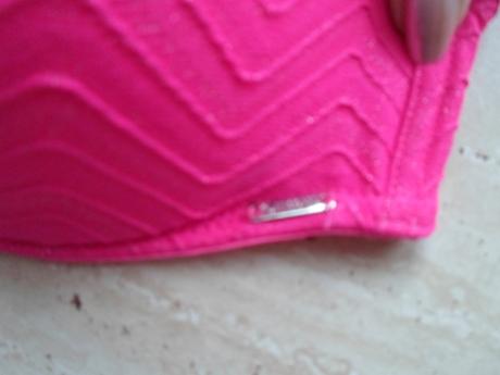 Růžové plavky plavková podprsenka 75c, new yorker,36 / 38 / m / s