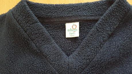 Flísová mikina vel.122 -(6-7let), adams,122