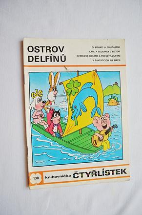 Dětský časopis čtyřlístek 130/ ostrov delfínů,