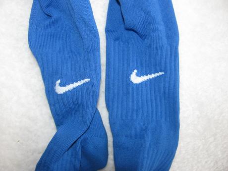 Dětské modré fotbalové štulpny nike, nike,26