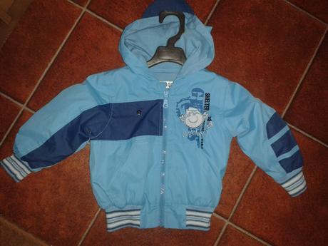 Šusťáková bunda s podšívkou, frog,98