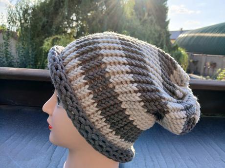 Pletené spadlé čepice (různé barvy), 36 - xxxl