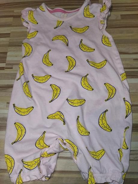 Letní overal s banány 86, f&f,86