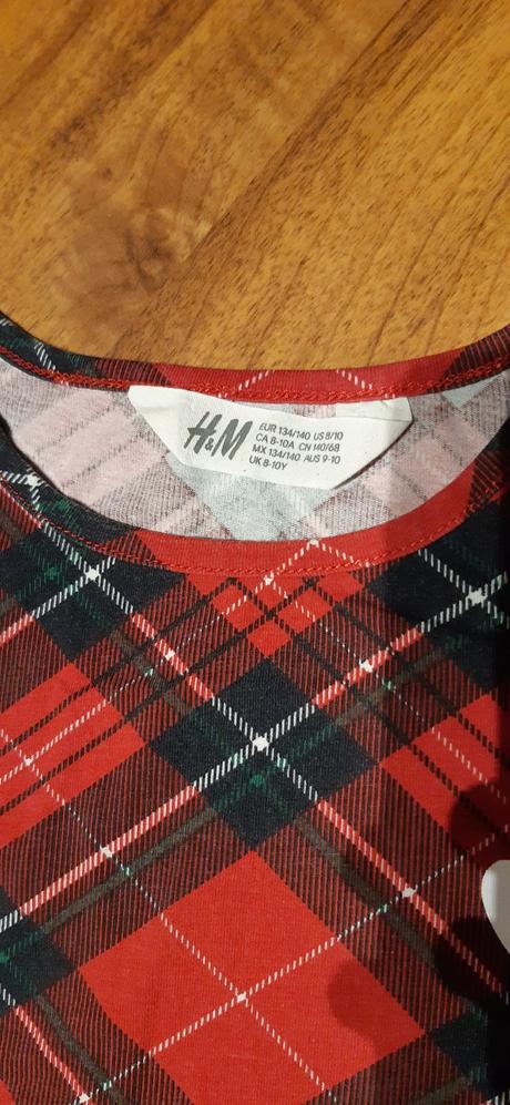 Dívčí triko dl.ruk. h&m 134/140, h&m,134