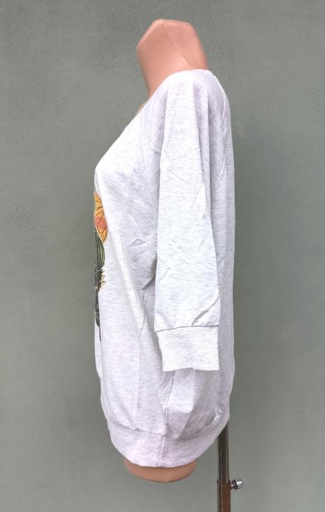 Volné tričko s lebkou only - vel.xs, only,xs