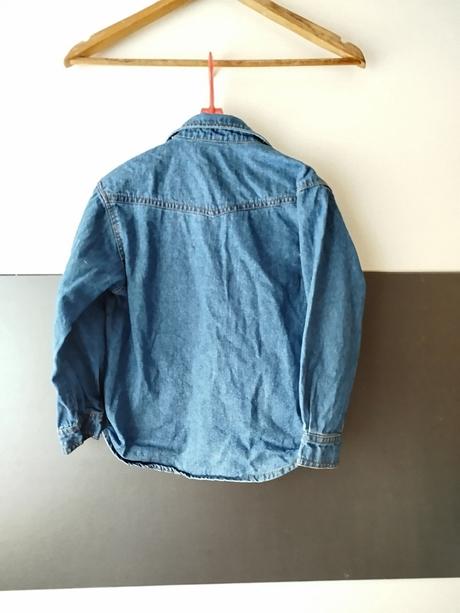 Džínová bunda zn. lummy vel.134, 134