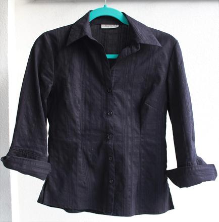 Černá košile, clockhouse,38