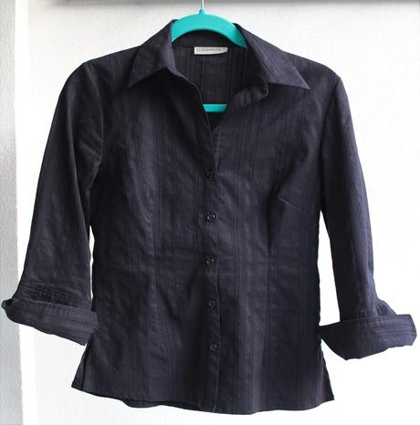 Černá košile, clockhouse,38