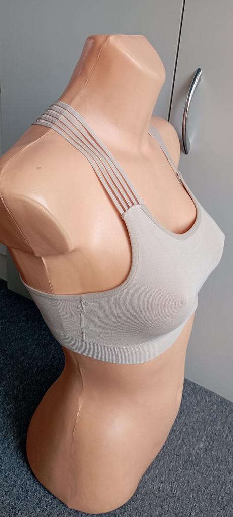 Krémové bolérko - podprsenka vel."s/m", s