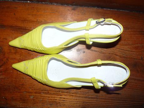 Bata spicate zlute boty na podpadku 36, baťa,36