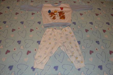 Bavlněné pyžamko 80/86, 86