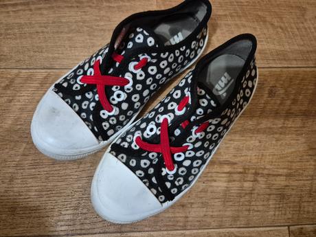 Dětské nazouvací plátěnky md vel. 33 (21,5 cm), 33