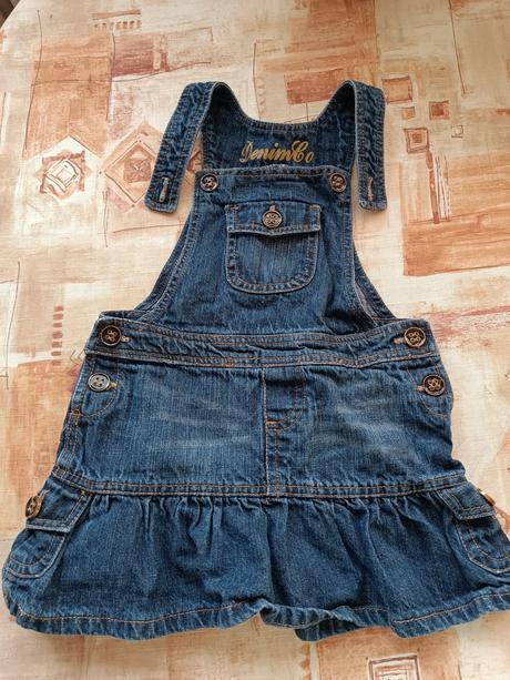 Dívčí džínová sukně, 104