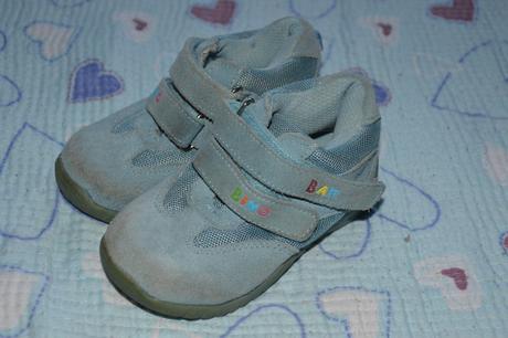 Sv. modré hezké boty, botičky, botasky suché zipy, bambino,22