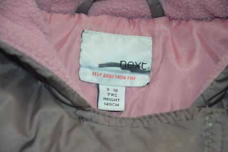 140 146 next zimní bunda bundokabát, next,140