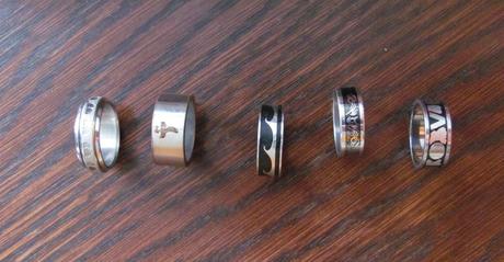 Kovové prstýnky, 