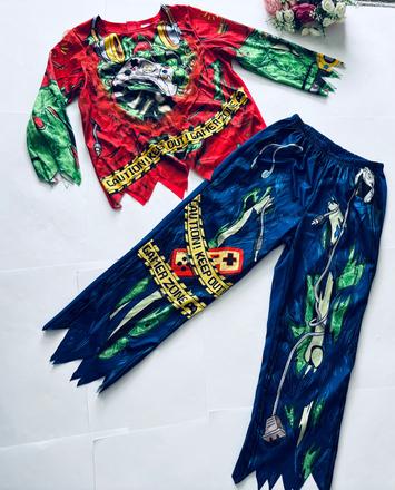 St4/ kostým halloween game - v.6/7 let, 