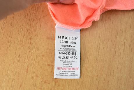 Tričko vel. 12 - 18 m, next,86