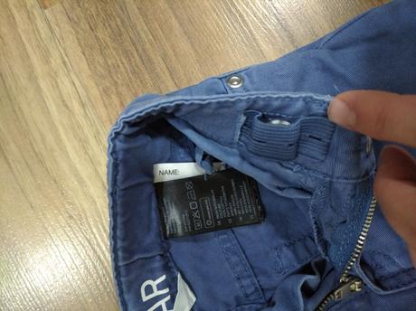 Kalhoty s regulací v pase, h&m,98