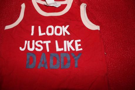 Klučičí tílko nápis vel. 62 - 68, h&m,62