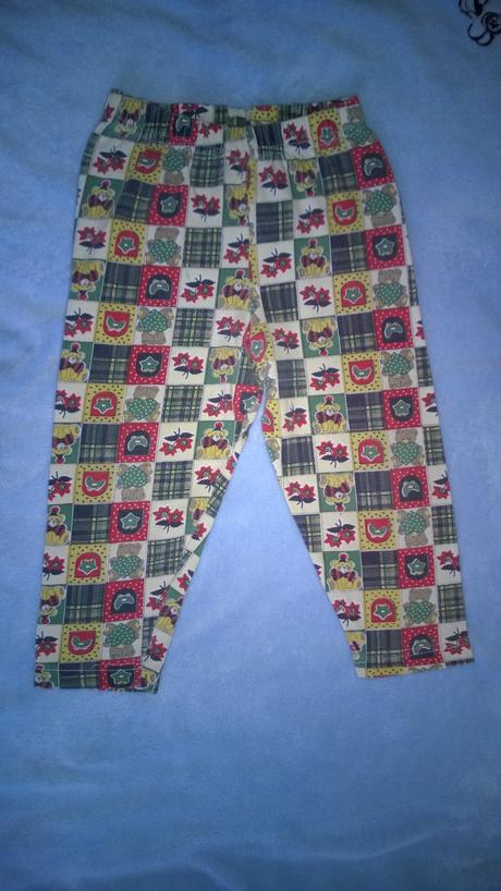 2 x legíny / tenké tepláky, vel 86/92, 92