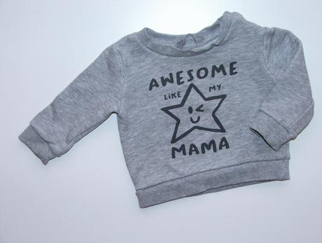 M388 mikina vně počesaná vel. 68, primark,68