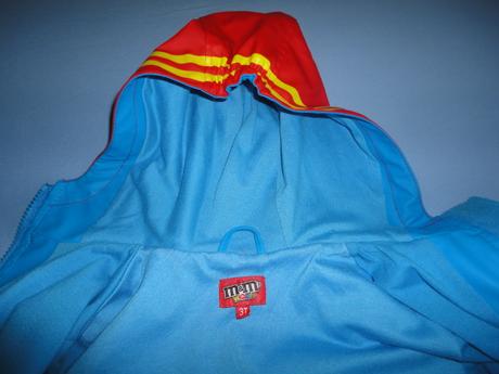 Pogumovaná bunda m&m, vel. 3 roky, 98