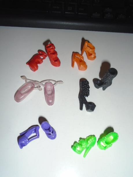 Boty panenka barbie sada,