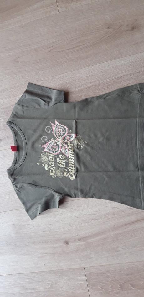 Trička s krátkým rukávem vel. 122-128, h&m,122