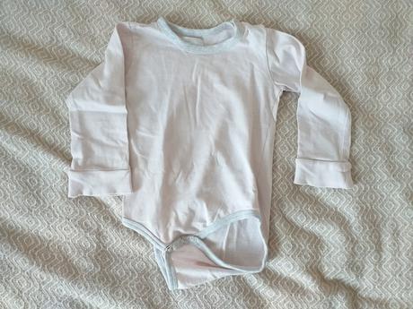 Set 3x dívčí body vel 74/80 - 9-12 měs, h&m,80