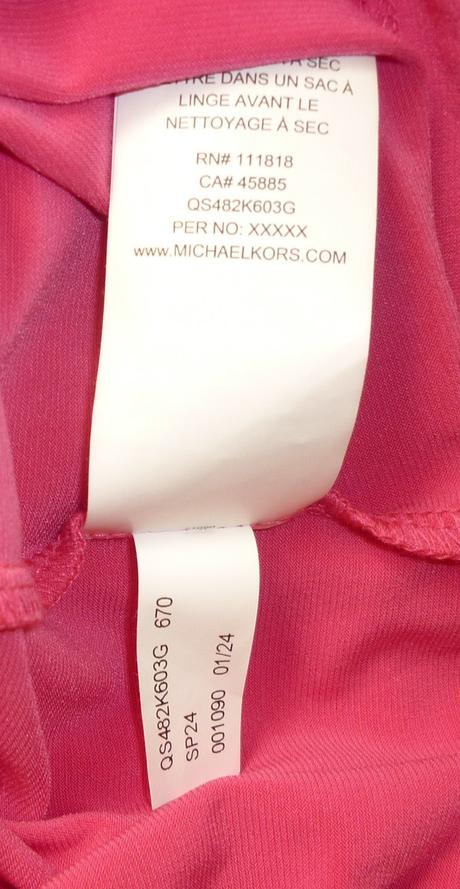 Růžové dámské šaty michael kors, michael kors,s