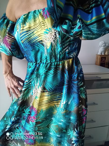 Šaty zn."blu royal" vel."m/l", m