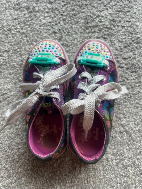 Svítící tenisky skechers 27,5, skechers,27