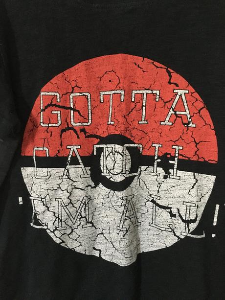 Vel. 110 černé triko pokémon, 110