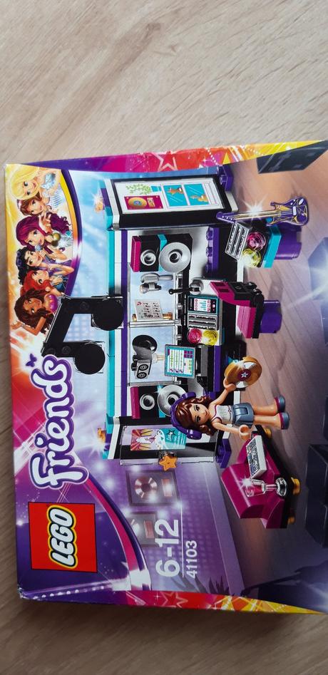 Lego friends 41103 nahrávací studio pro hvězdy,