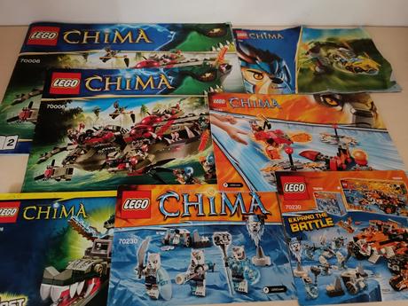 Lego chima 70006 craggerův krokodýlý člun + mix ch, 