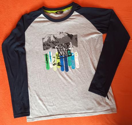 Chlapecké triko dlouhý rukáv lewro, lewro,164