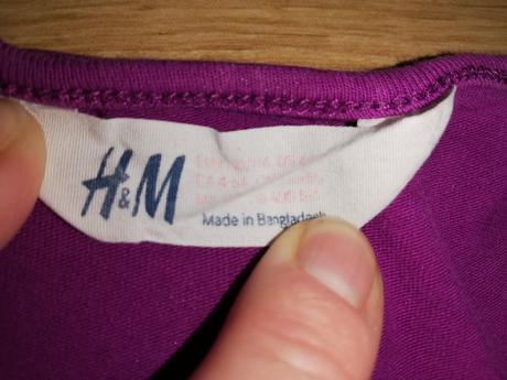 Tričko s dlouhým rukávem, h&m,104