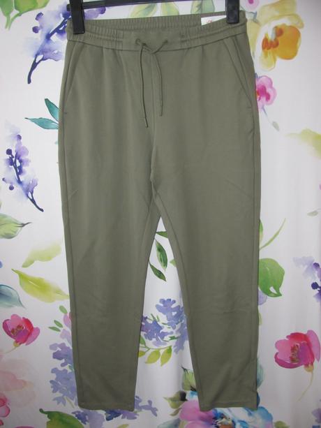 Dámské olivové slim joggery s.oliver, s.oliver,38