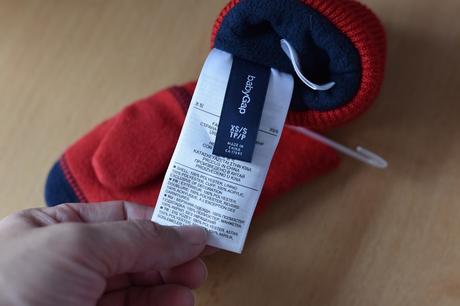 Rukavice vel. xs/s, gap,74 / 80