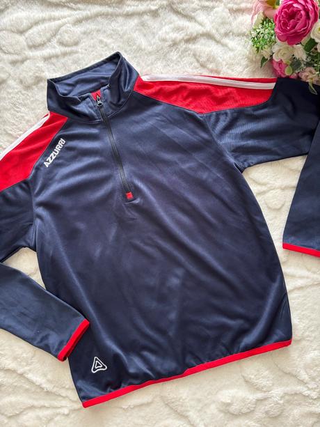 K5/ mikina modrá sportovní - v.10/11 let, 146