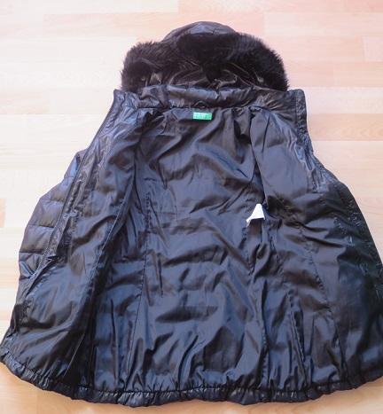Zimní kabát benetton xl/150, benetton,152