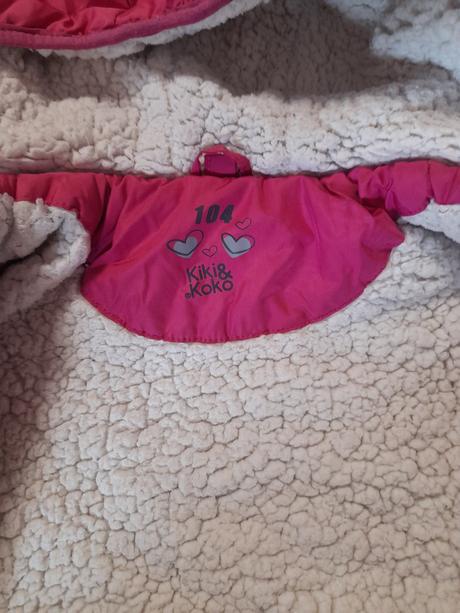 Zimní bunda kiki&koko, vel. 104, kiki&koko,104
