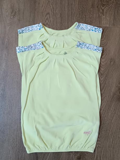 2x dívčí trička/tuniky, zn. wolf, vel. 92, wolf,92