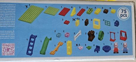 Peppa pig stavebnice play big, kompatibilní s legp,