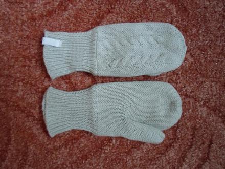 Béžové rukavice rukavičky palčáky, t&go,122