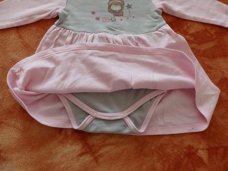 Krásné šatičky s vílou (jako nové), vel. 86 + 92, 86