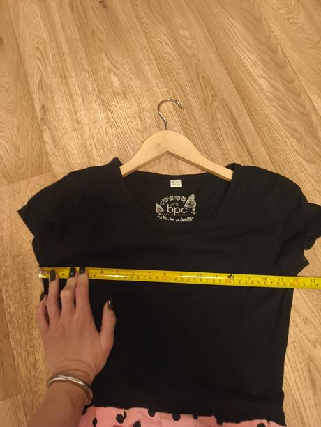 Bavlněné šaty s puntíky 164/170, s/m, bonprix,164