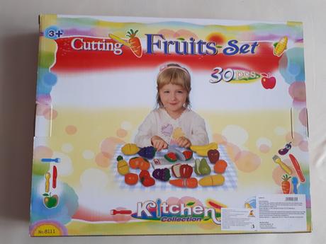 Alltoys plastové ovoce a zelenina na krájení,